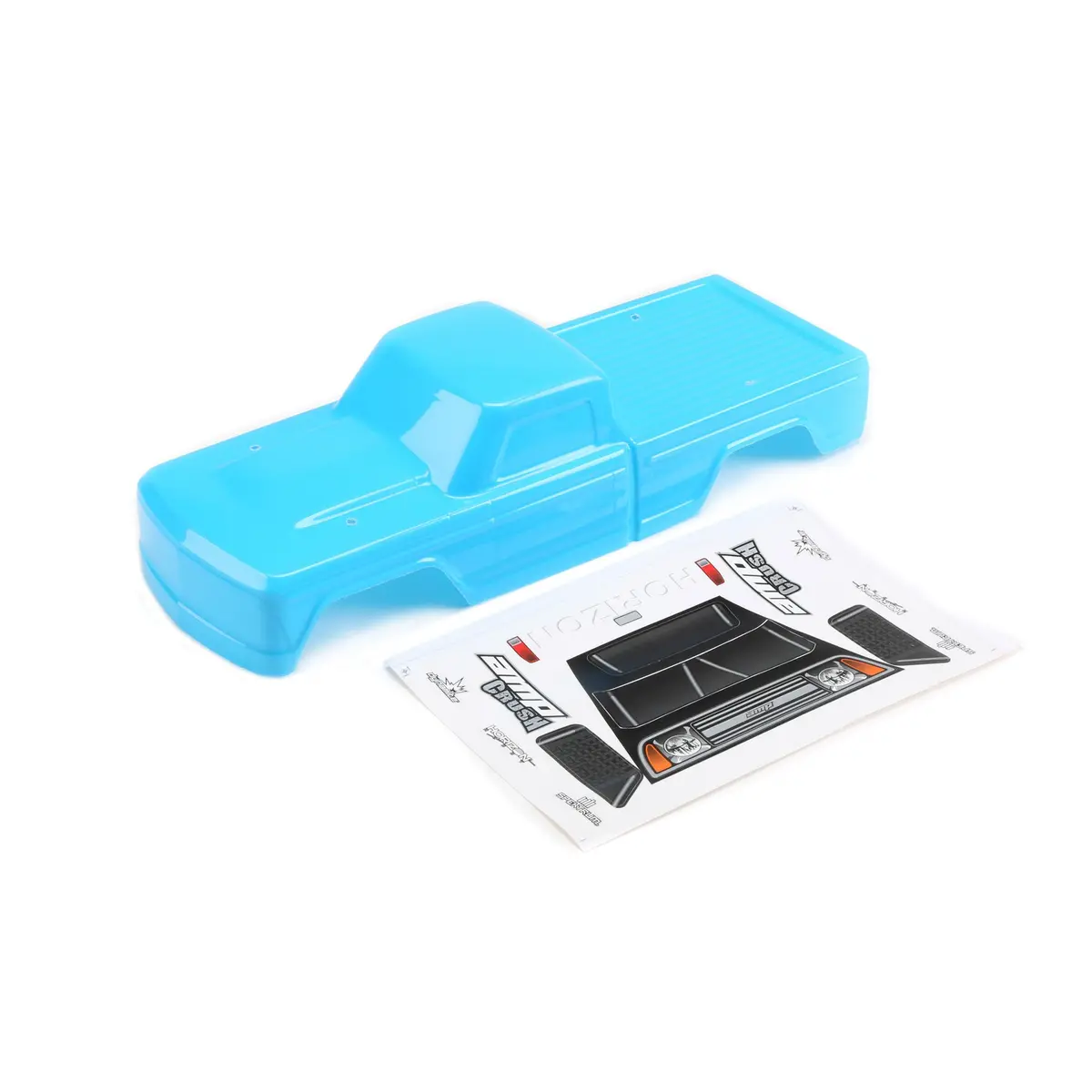 Ecx 1/10 Painted Body, Blue: Amp Crush 1