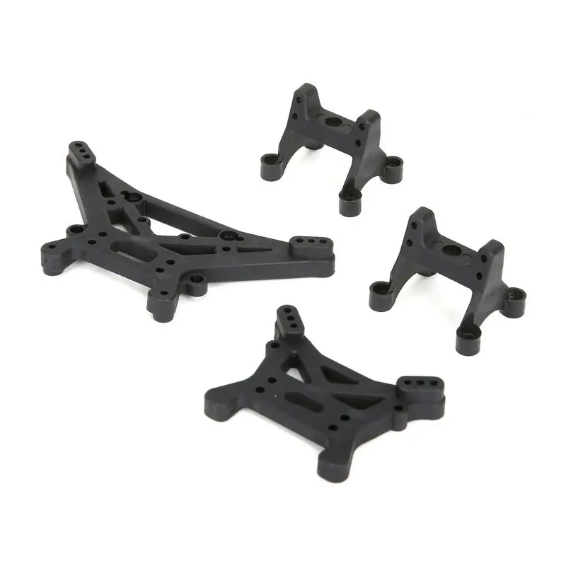 Ecx Front/Rear Shock Tower Set: 1/10 4Wd All 1
