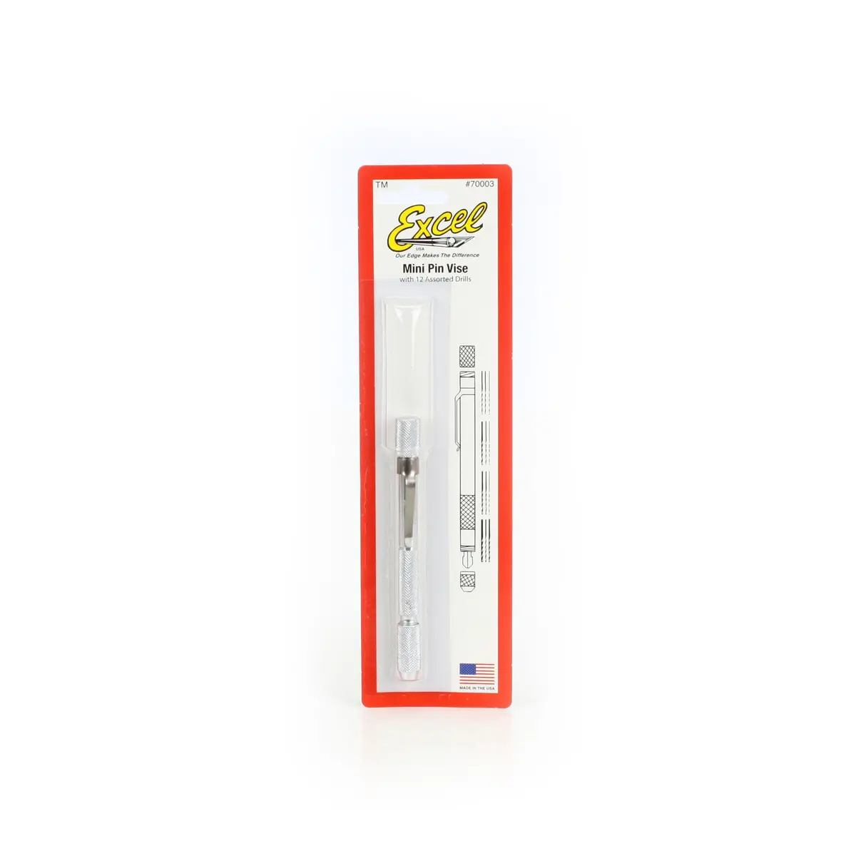 Excel Mini Pin Vise With Assorted Drills 1