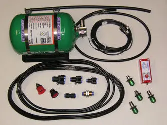 2.5Kg Electrical Alloy Novec 1230 System Fia Homologated 1
