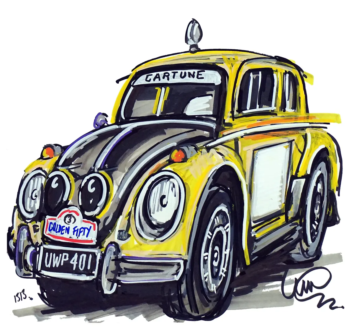 #Continuouscar No.1313 | Vw Beetle Rally 1
