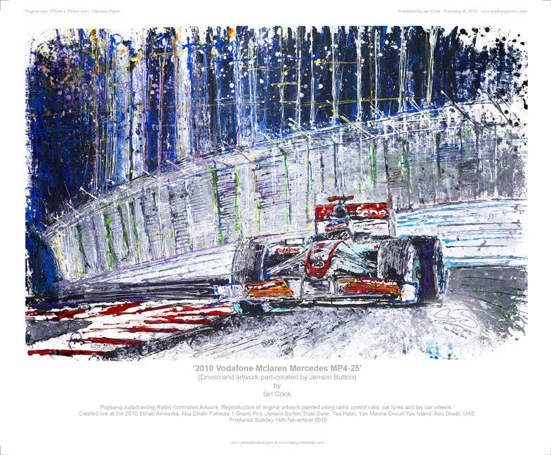 F1 Mclaren Mercedes Mp4-25 Vodafone 2010 (Jenson Button) 1