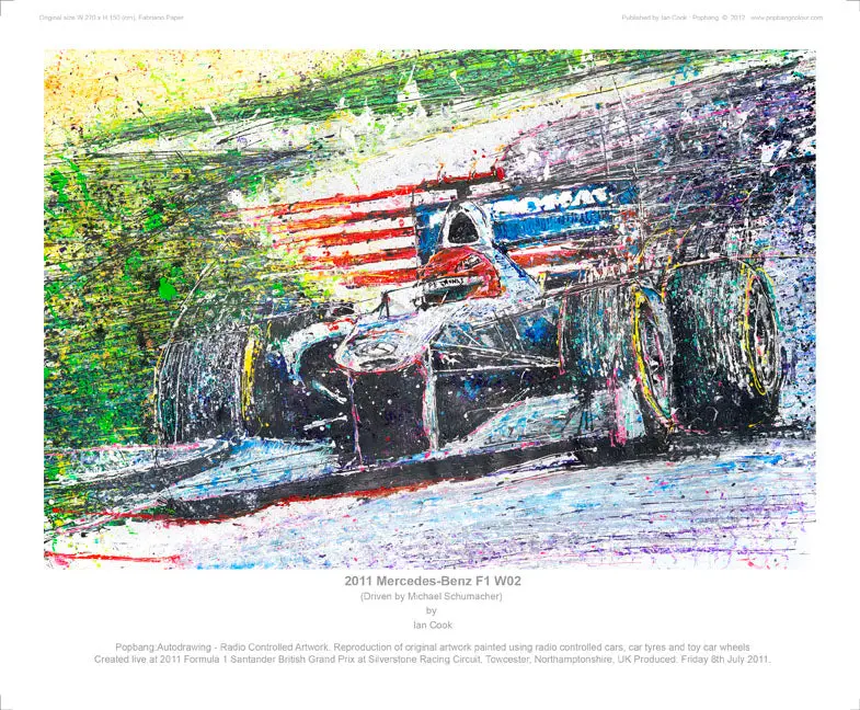 F1 Mercedes-Benz W02 2011 (Schumacher) 1