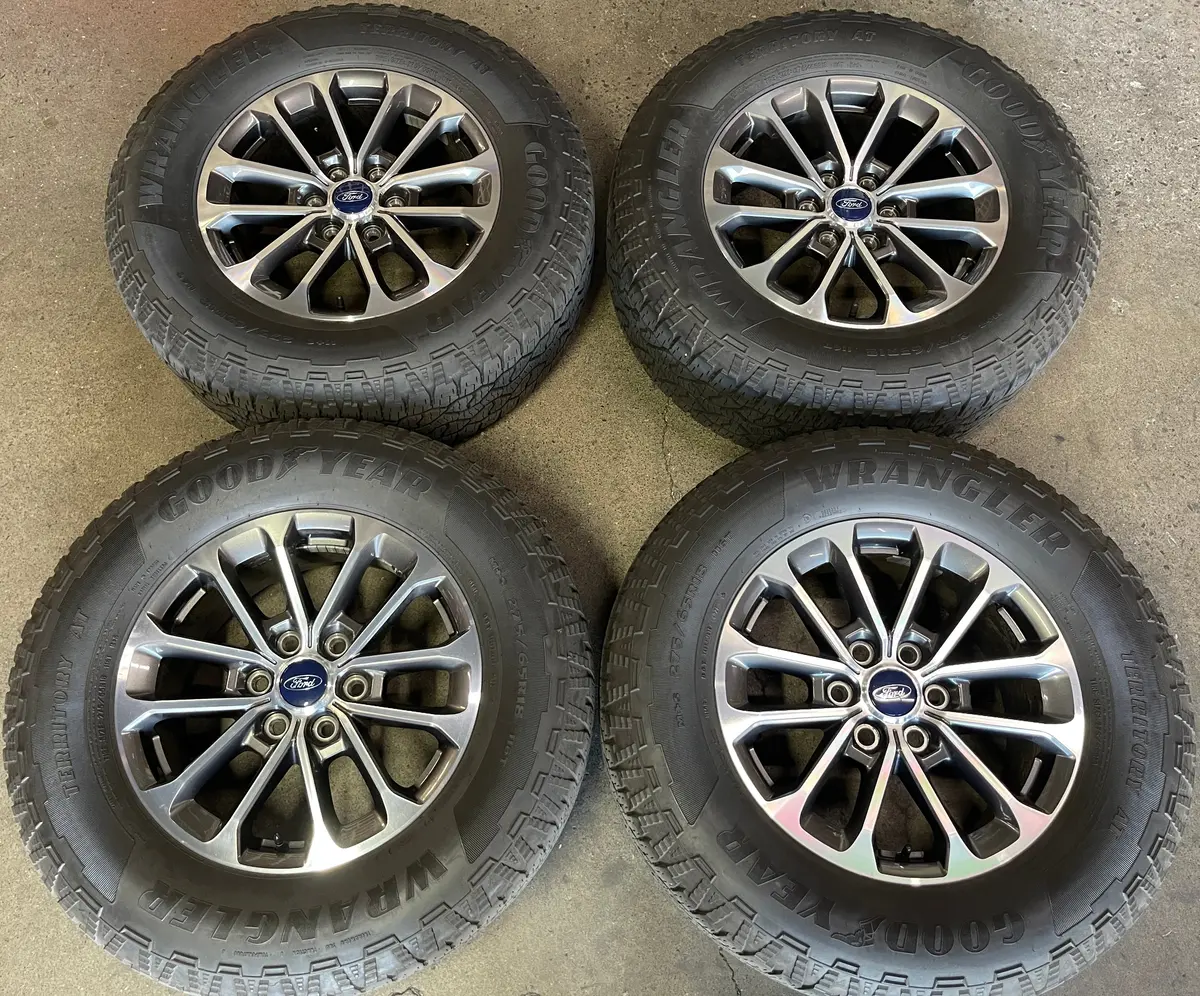 Sold 2018 Ford F150 Factory 18 Wheels Tires Oem 10169 Rims Fx2 Fx4 Jl341007ab 2022 Dot 1