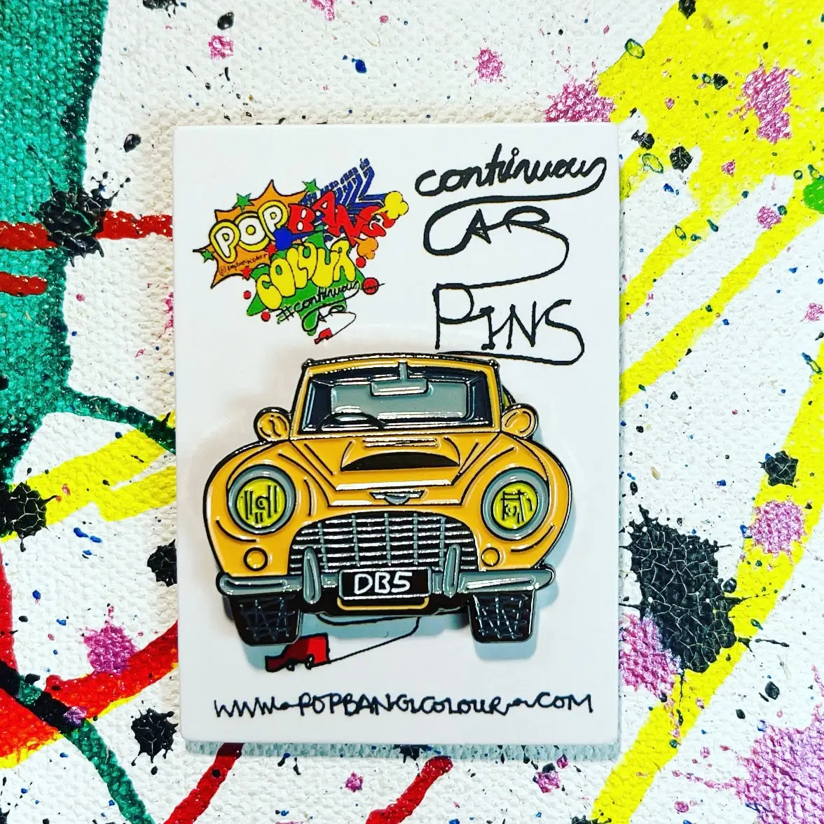 Aston Martin Db5 - Bronze  | Limited Edition Enamel Pin Badge | Limited Stock 1