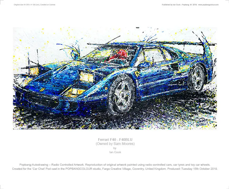 Ferrari F40 - F40blu 1