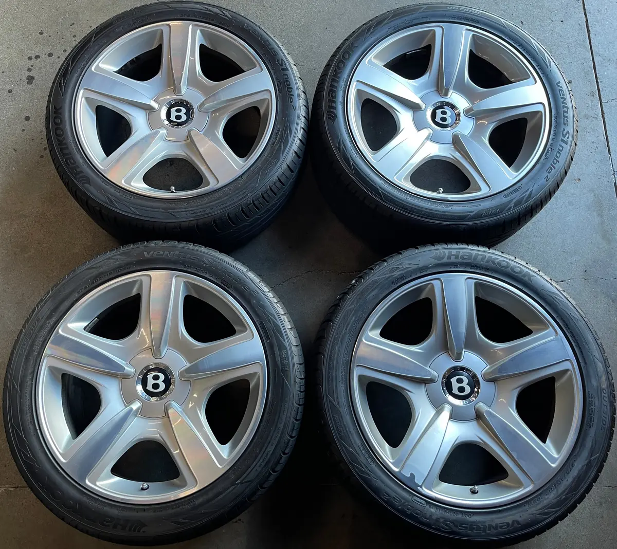 Sold 2010 Bentley Continental Gt Gtc Factory 19 Wheels Tires Oem Rims 3W0601025ak 1