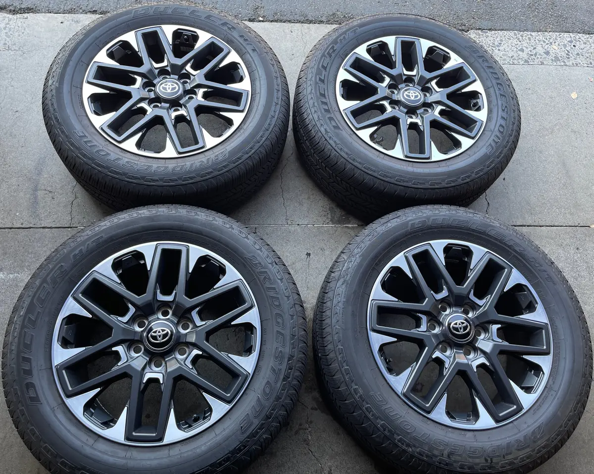 Sold 2025 Toyota Tundra Factory 20 Wheels Tires Oem Rims Bridgestone 265/60/20 1