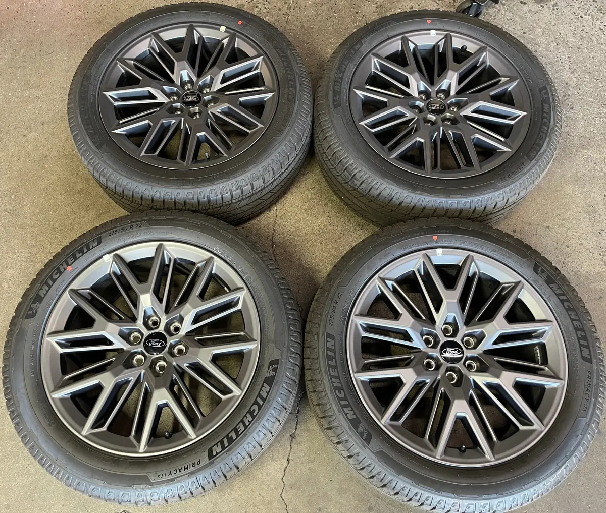 Sold 2025 Ford Expedition Factory 22" Wheels Tires Oem Sl14-1007-La Rims F150 Michelin 2755022 1