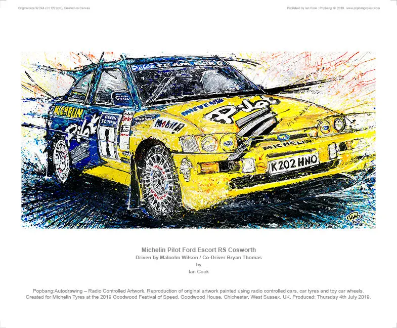 Michelin Pilot Ford Escort Rs Cosworth 1