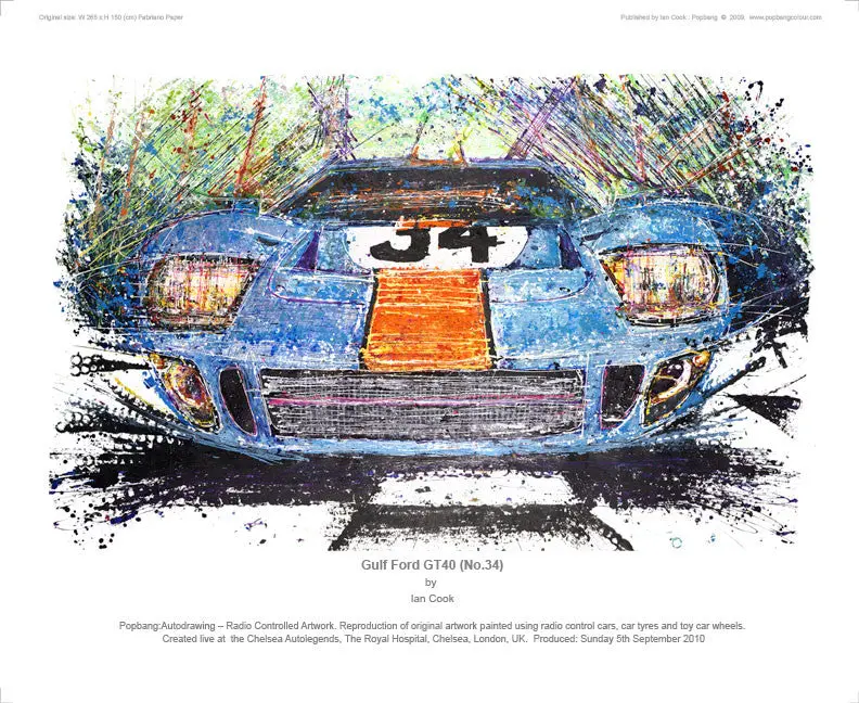 Ford Gulf Gt40 No.34 1