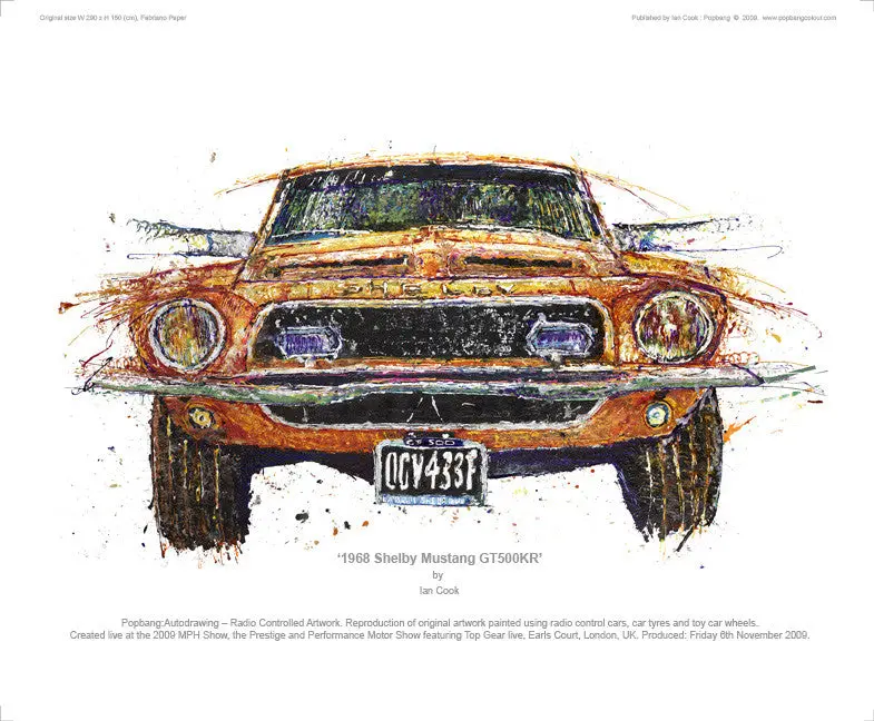 Ford Shelby Mustang Gt500kr 1968 1