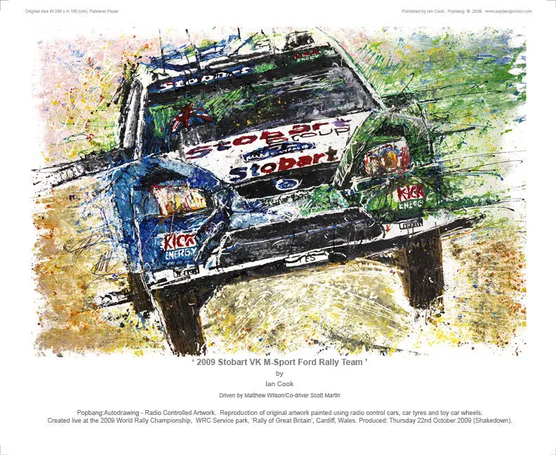 Ford Stobart Vk M-Sport Rally Team 2009 1