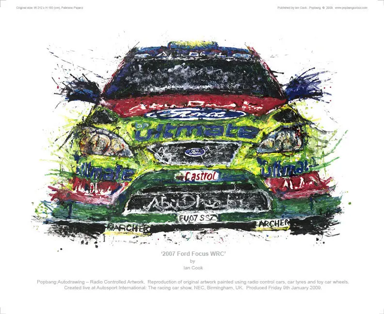 Ford Focus Wrc 2007 1
