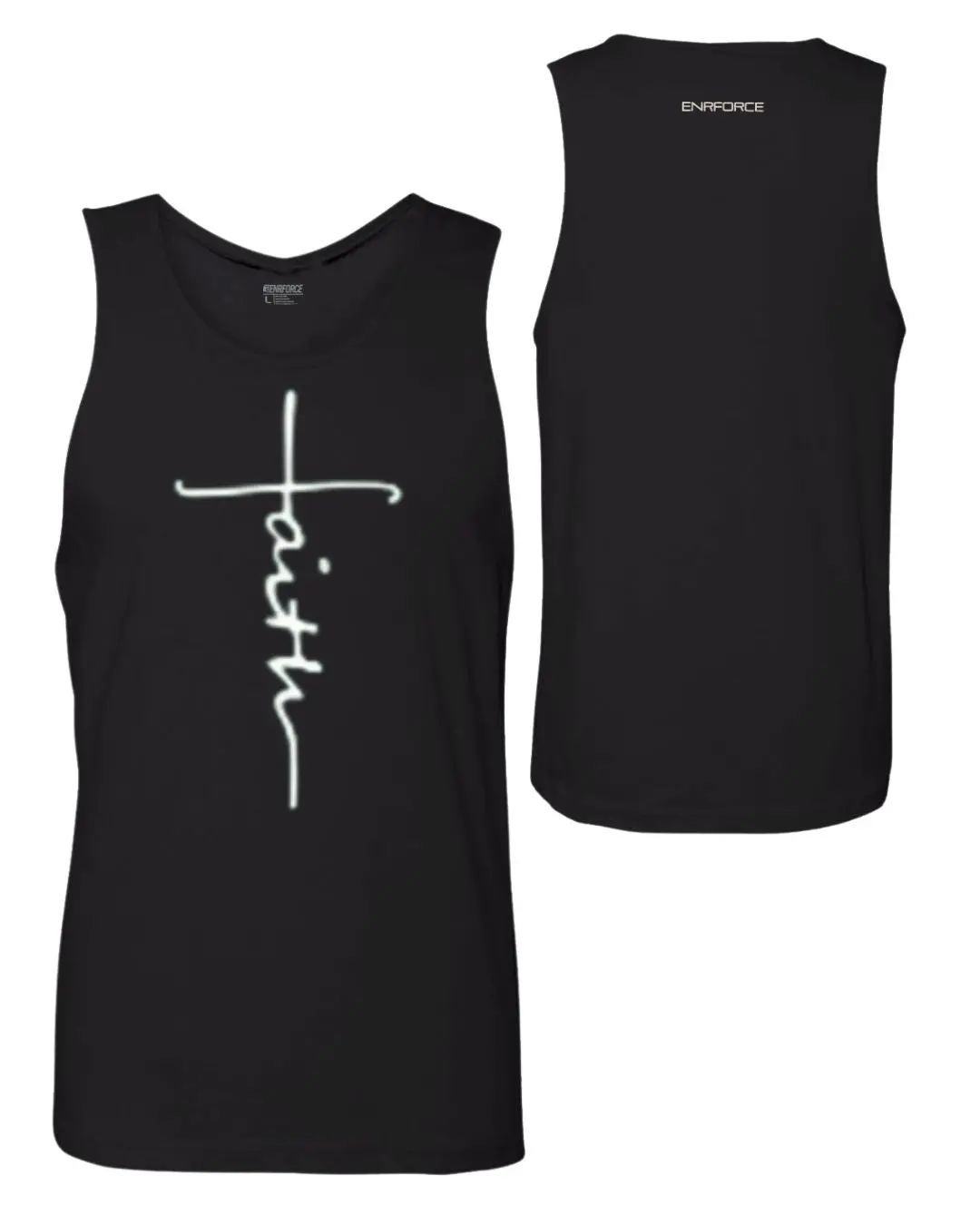 Faith Cross Graphic Tank Top for Women