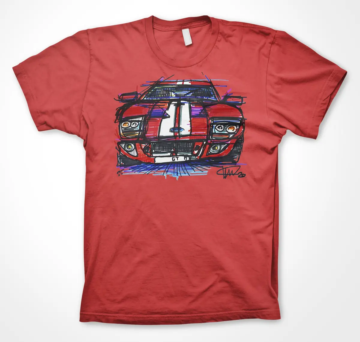 Ford Gt #Continuouscar Unisex T-Shirt 1