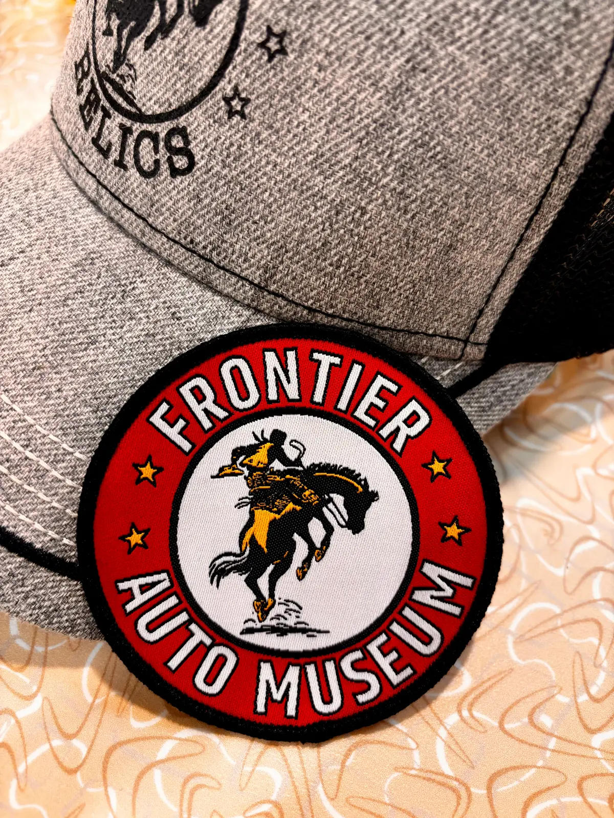 Frontier Auto Museum 3In Iron-On Patch 1