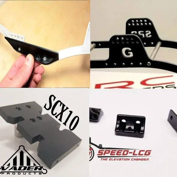 Gspeed Chassis Tgh-V3 G10 Material- Package For Element Or Custom Portal Axle Build 1