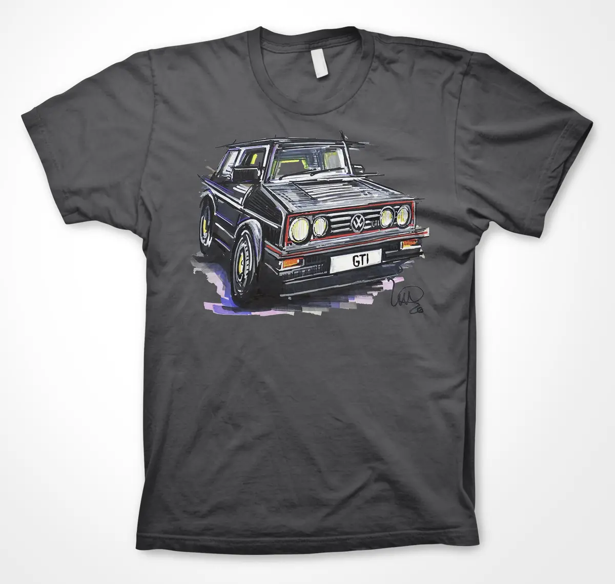 Volkswagen Golf GTI Performance T-Shirt – Unisex Sporty Tee