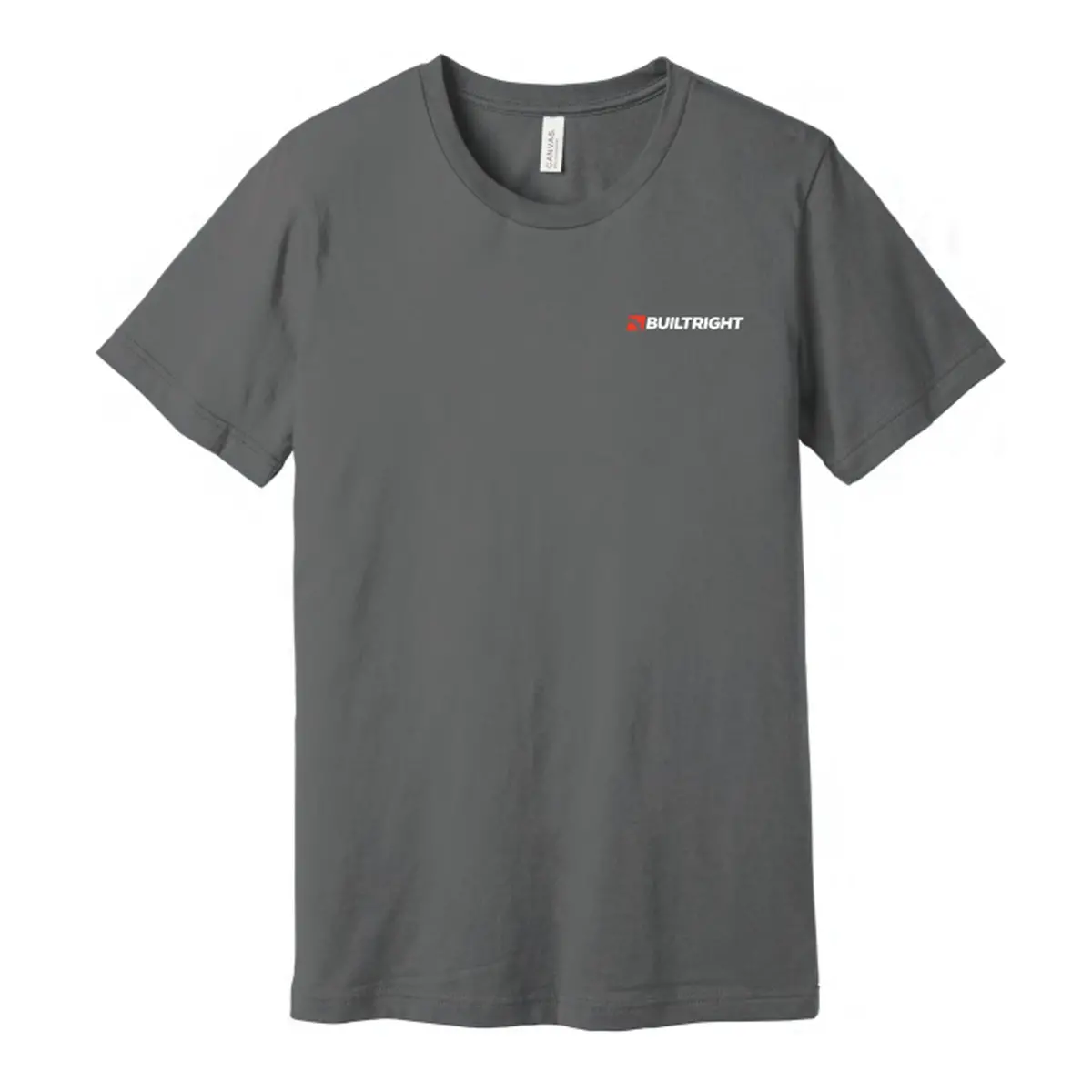 Builtright Industries Logo T-Shirt - Gray Mountains 1