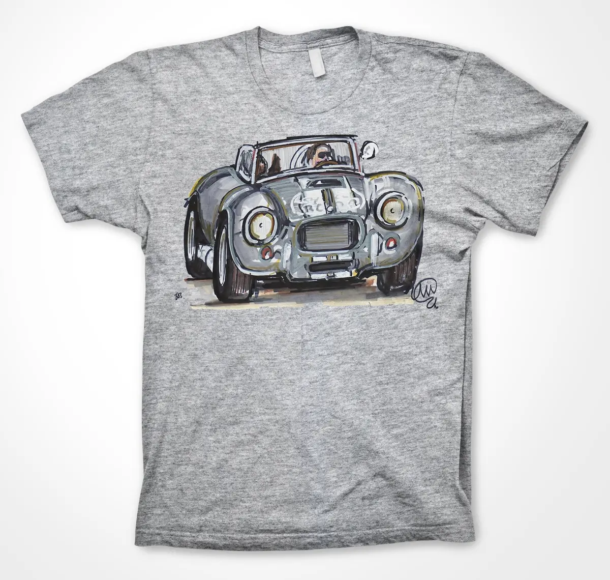 AC Cobra Gumball 3000 Tribute T-Shirt by Maximillion Cooper - Image 5