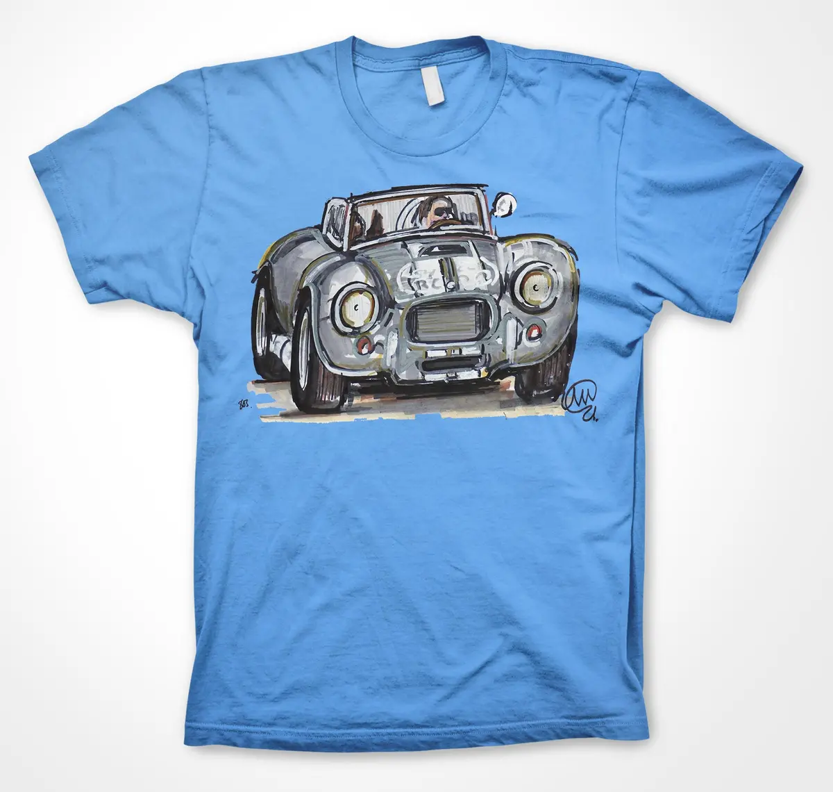 AC Cobra Gumball 3000 Tribute T-Shirt by Maximillion Cooper - Image 10