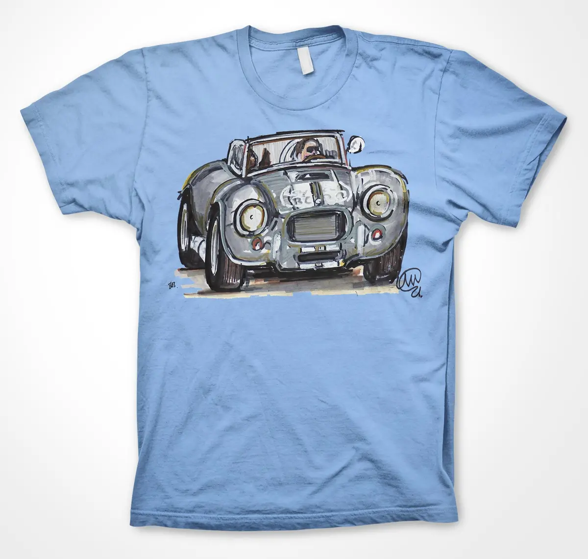 AC Cobra Gumball 3000 Tribute T-Shirt by Maximillion Cooper - Image 9