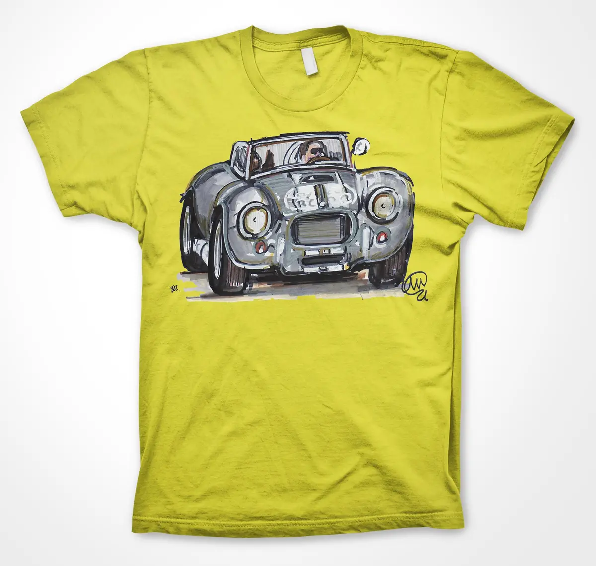 AC Cobra Gumball 3000 Tribute T-Shirt by Maximillion Cooper - Image 7