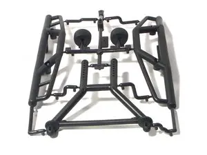 Hpi Bumper Set And Long Body Mount Set, Savage X 1