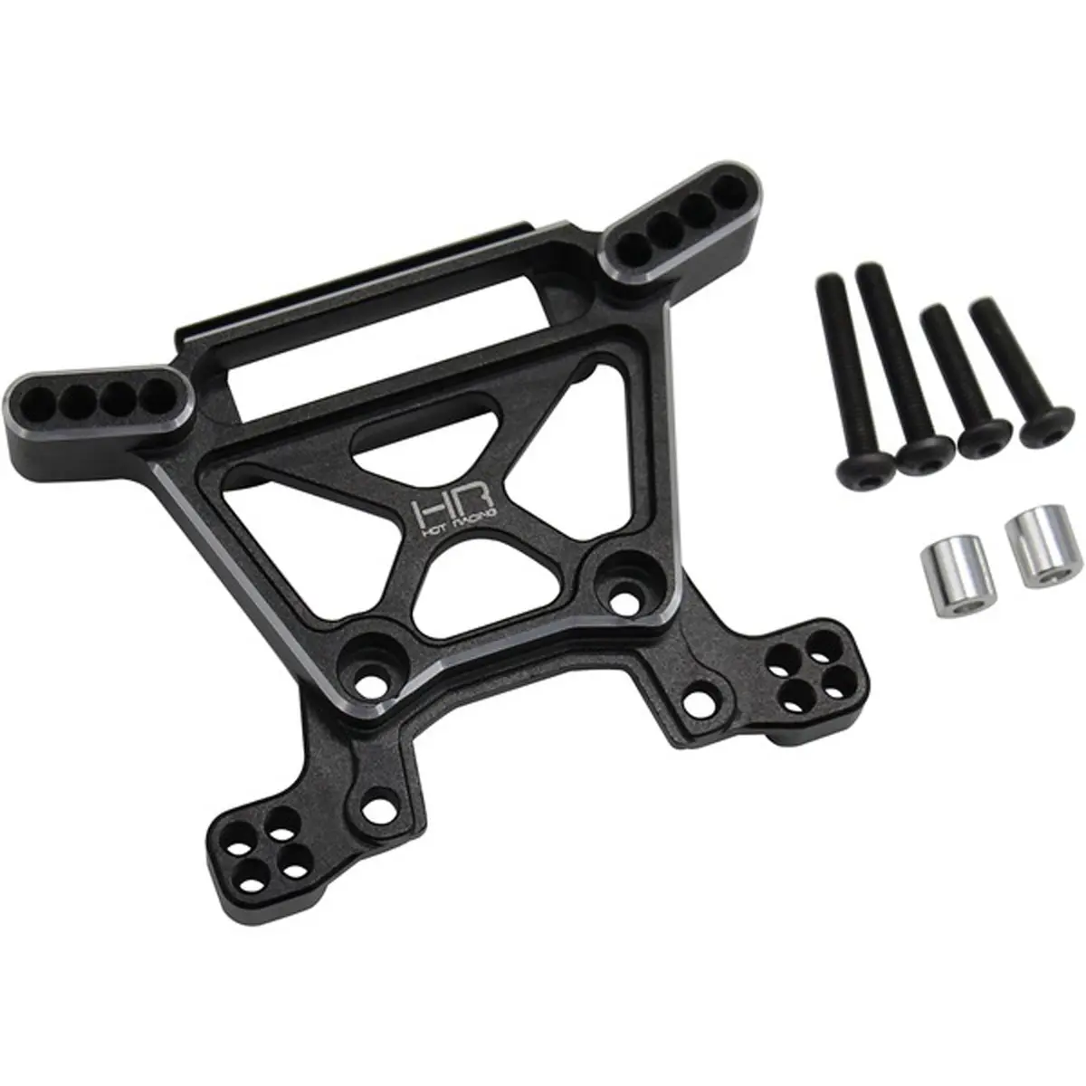 Hot Racing Aluminum Front Shock Tower: Rustler 4X4 1