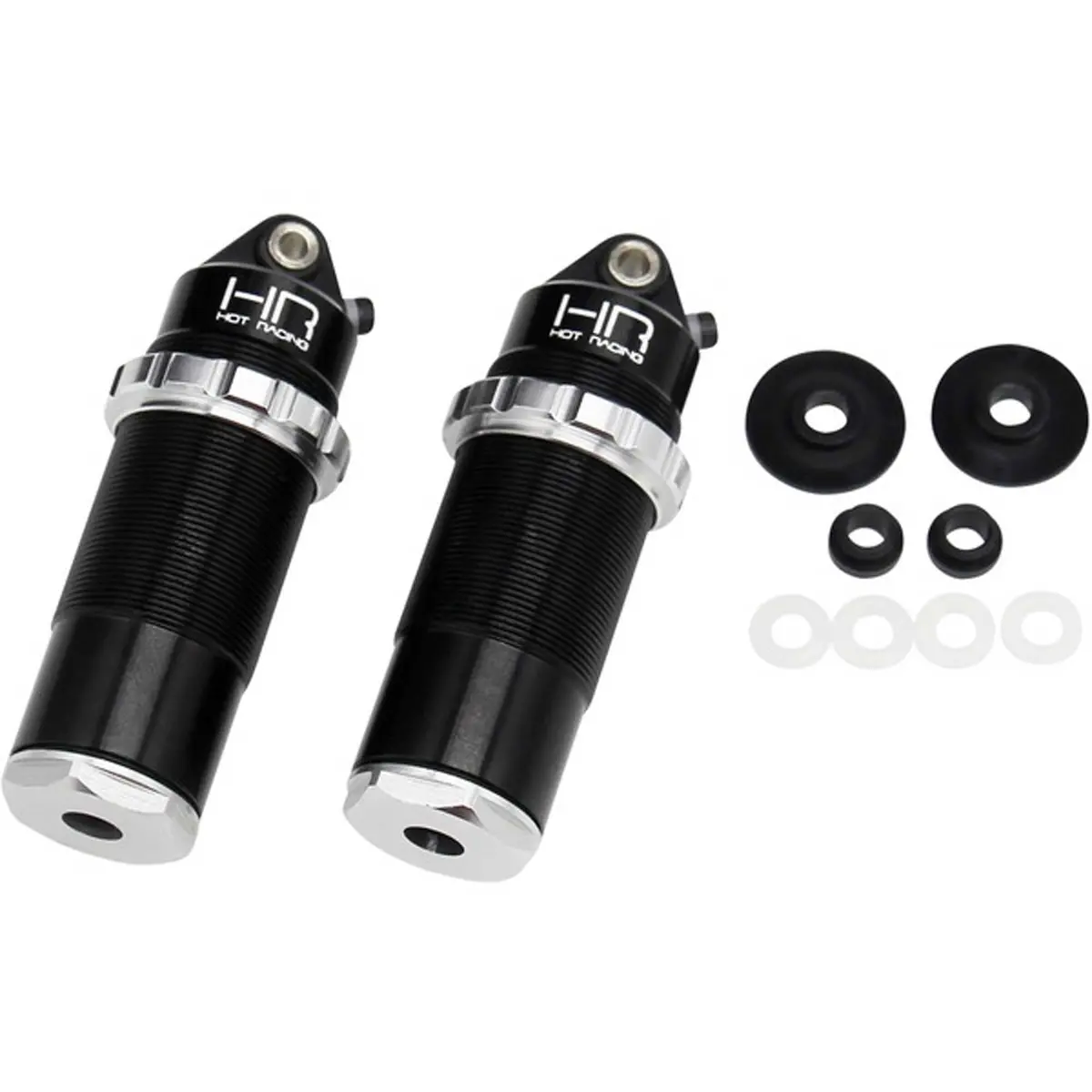 Hot Racing Aluminum Threaded Rear Bleeder Shock Bodies: Arrma 1/10 4S Blx 1