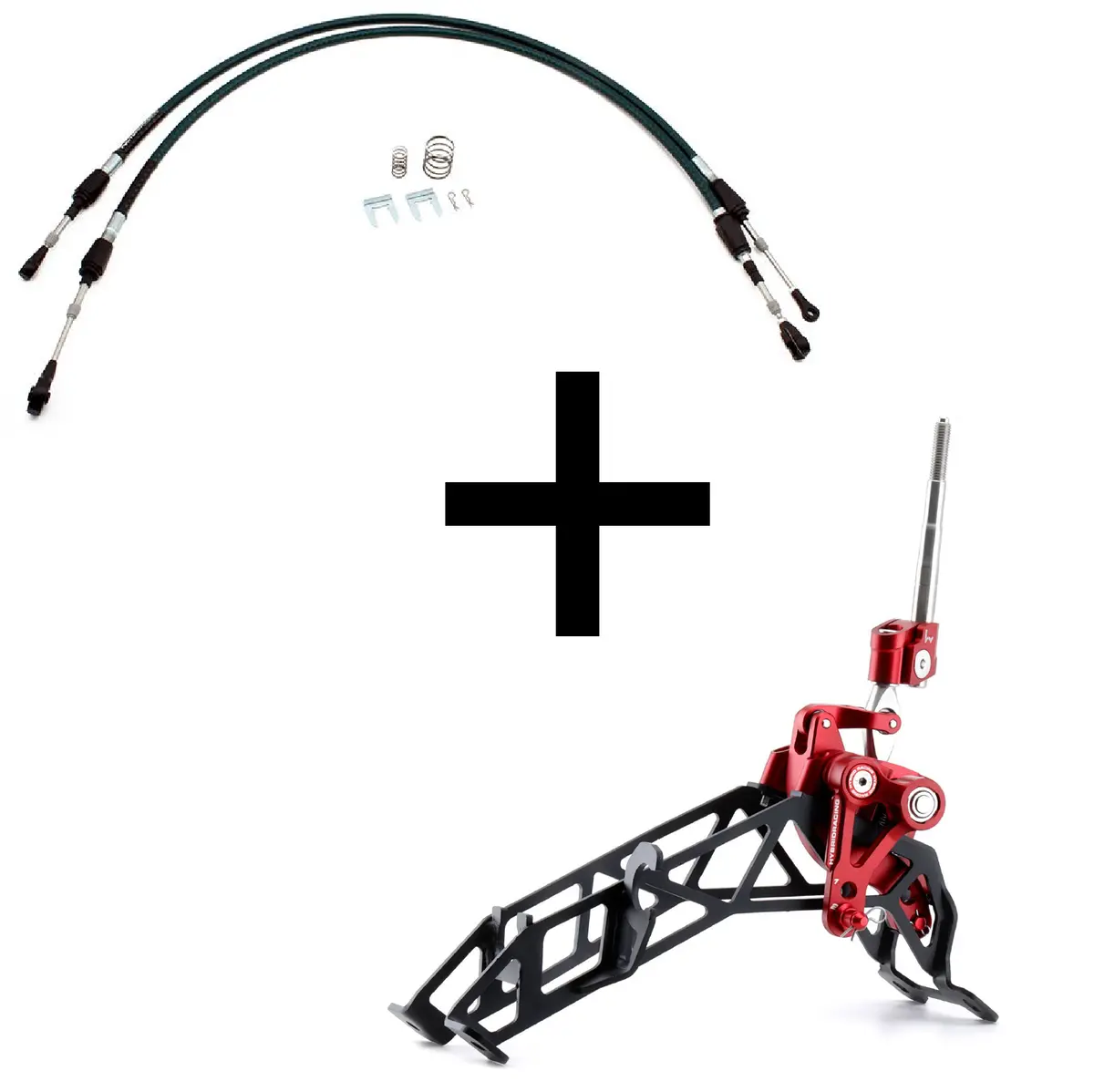 Hybrid Racing Short Shifter & Shifter Cable Combo (12-15 Honda Civic) 1