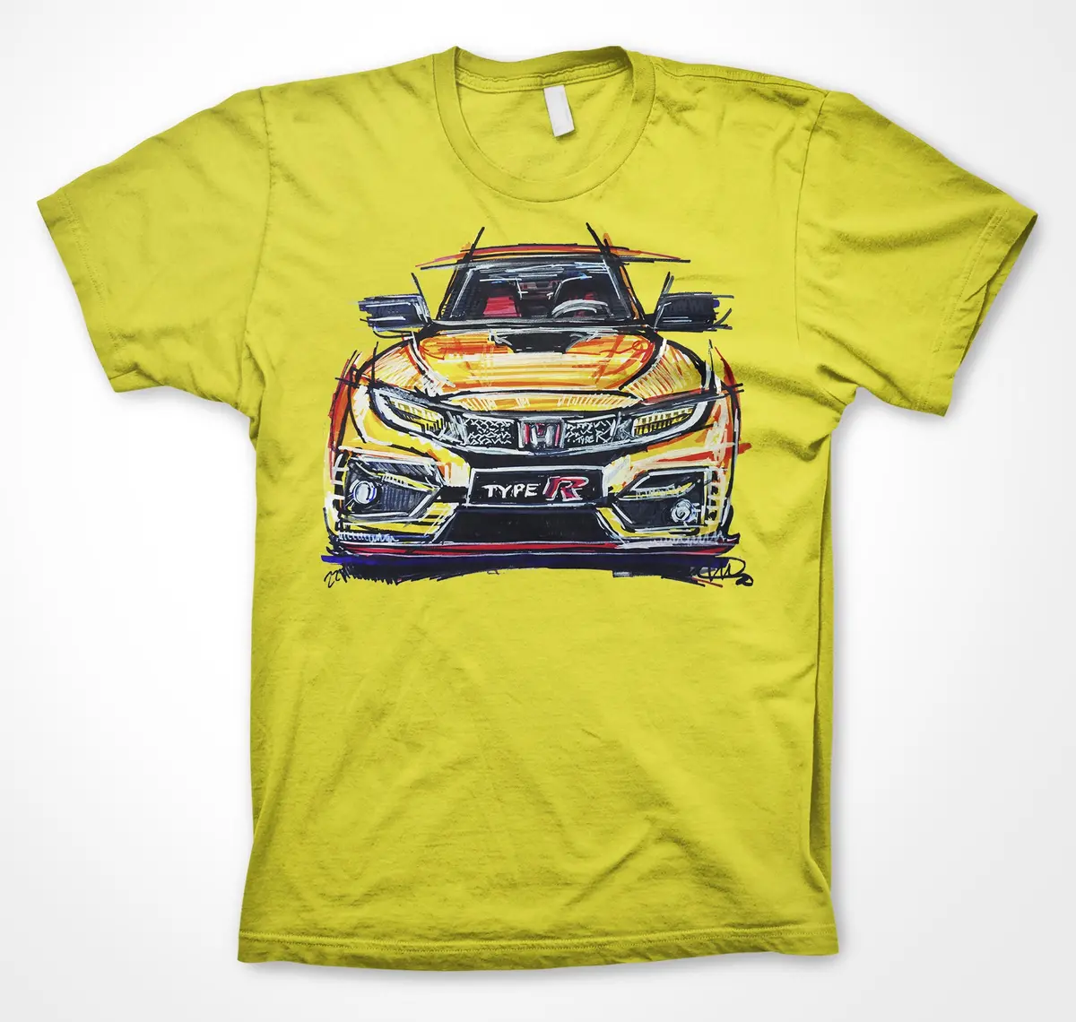 Honda Civic Type R Performance T-Shirt – Unisex Track-Inspired Tee