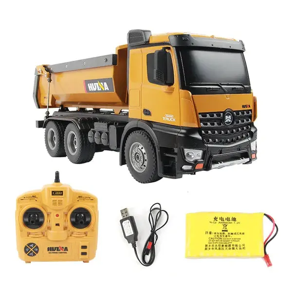 Huina 1/14 Rc Dump Truck Rtr 2.4Ghz 1