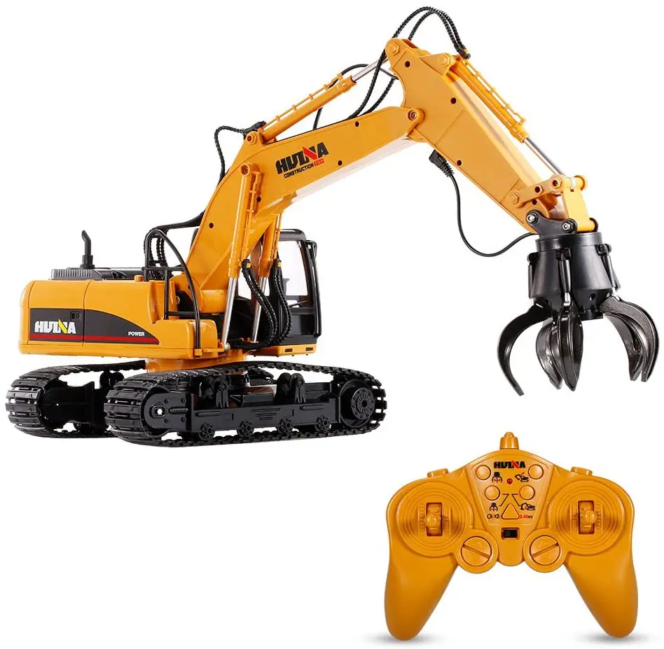 Huina 1/14 Grab Loader Grapple Tractor With 2.4Ghz 16Ch Remote Control 1