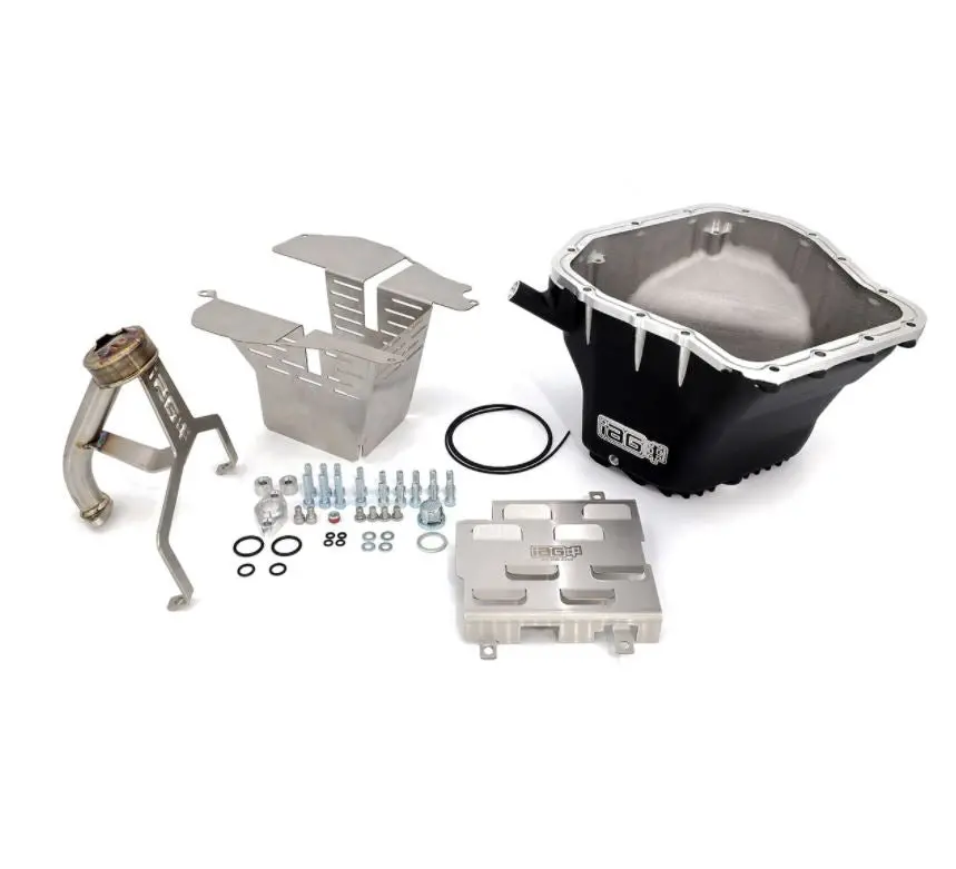 Iag - Subaru 02-14 Wrx/04-21 Sti/05-09 Lgt/Oxt/04-13 Fxt - Ej Street Series Oil Pan Package (Black) 1