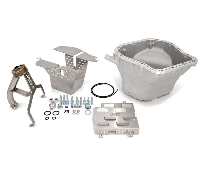 Iag - Subaru 02-14 Wrx/04-21 Sti/05-09 Lgt/Oxt/04-13 Fxt - Ej Competition Series Oil Pan W/ Removable Comp Series Lower Baffle - (Silver) 1