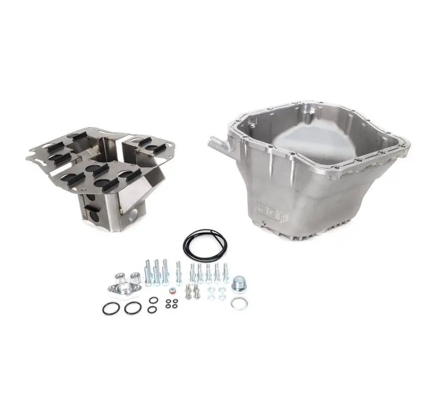 Iag - Subaru 02-14 Wrx/04-21 Sti/05-09 Lgt/Oxt/04-13 Fxt - Ej Competition Series Oil Pan W/ Removable Comp Series Lower Baffle - (Silver) 1