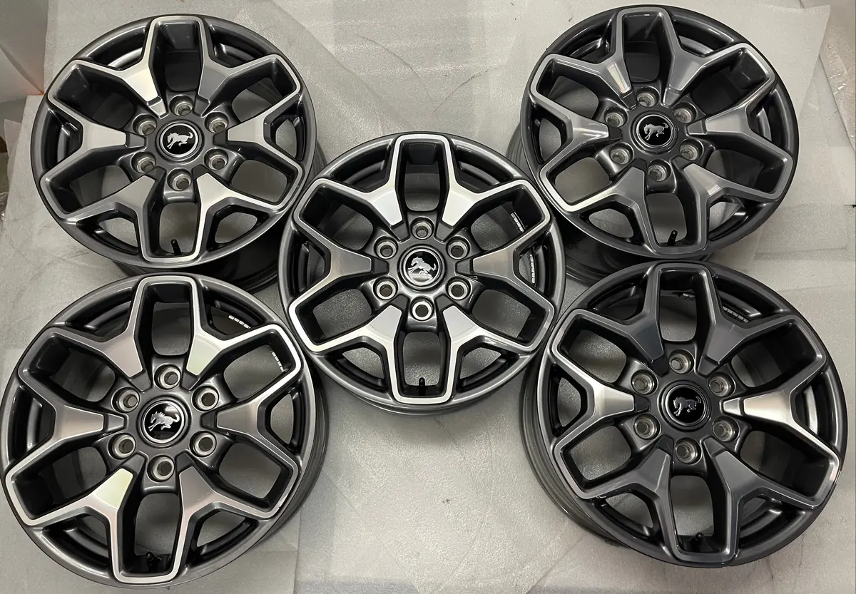 Sold (5) 2025 Ford Bronco Badlands 17 Factory Wheels Oem Rims 10387 Wildtrak Ranger 1