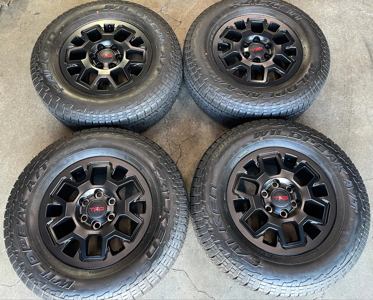 Sold 2025 Toyota Tacoma 18" Trd Factory Wheels Tires Oem Rims Falken At3wa 265/70/18 1
