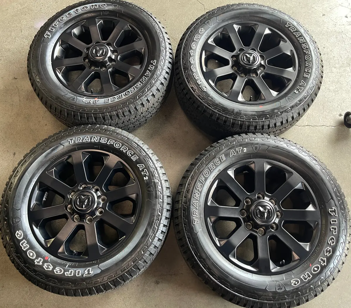Sold 2026 Dodge Ram 2500 3500 Factory 20 Wheels Tires Oem 2697 Rims Lt285/60/20 Black 1