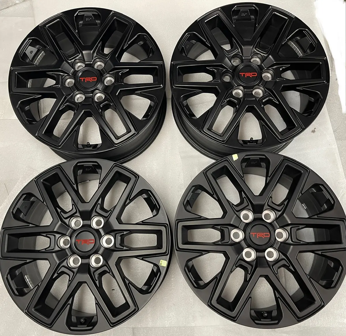 Sold Four 2026 Toyota Tundra Trd Factory 20 Wheels Oem Rims Black Pt946-34220 1