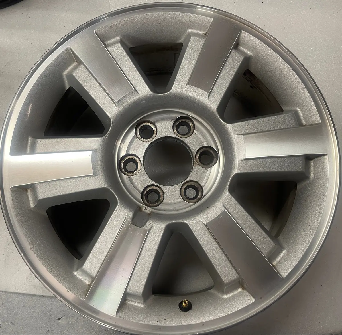 Single Factory 2010 Ford F150 20 Wheel Machined Silver Finish Oem 3646 Rim 6L3z1007m 1