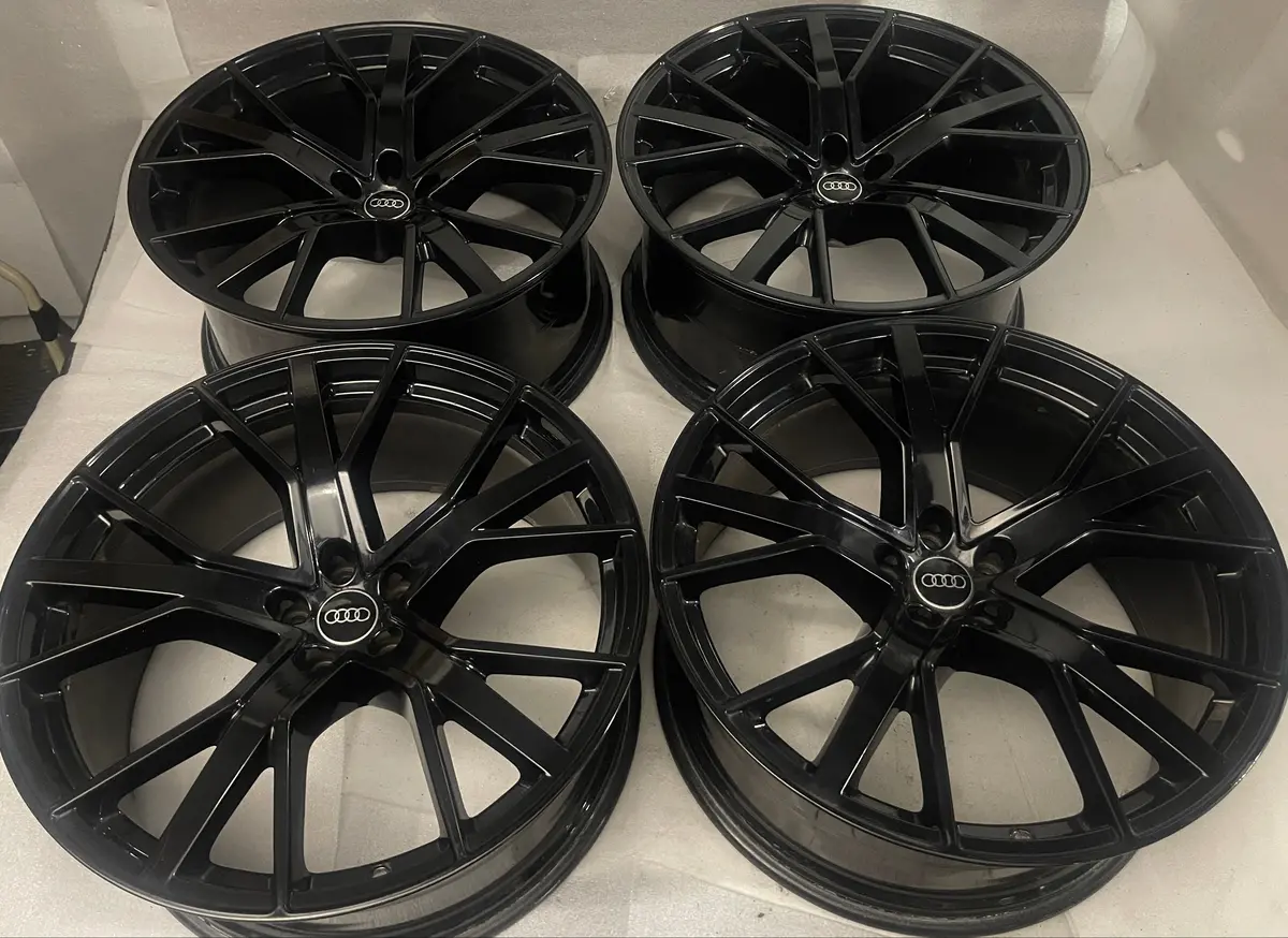 2023 Audi E-Tron Quattro Q8 Factory 22 Wheels Oem 59065 Rims 4M8601025q Black 1
