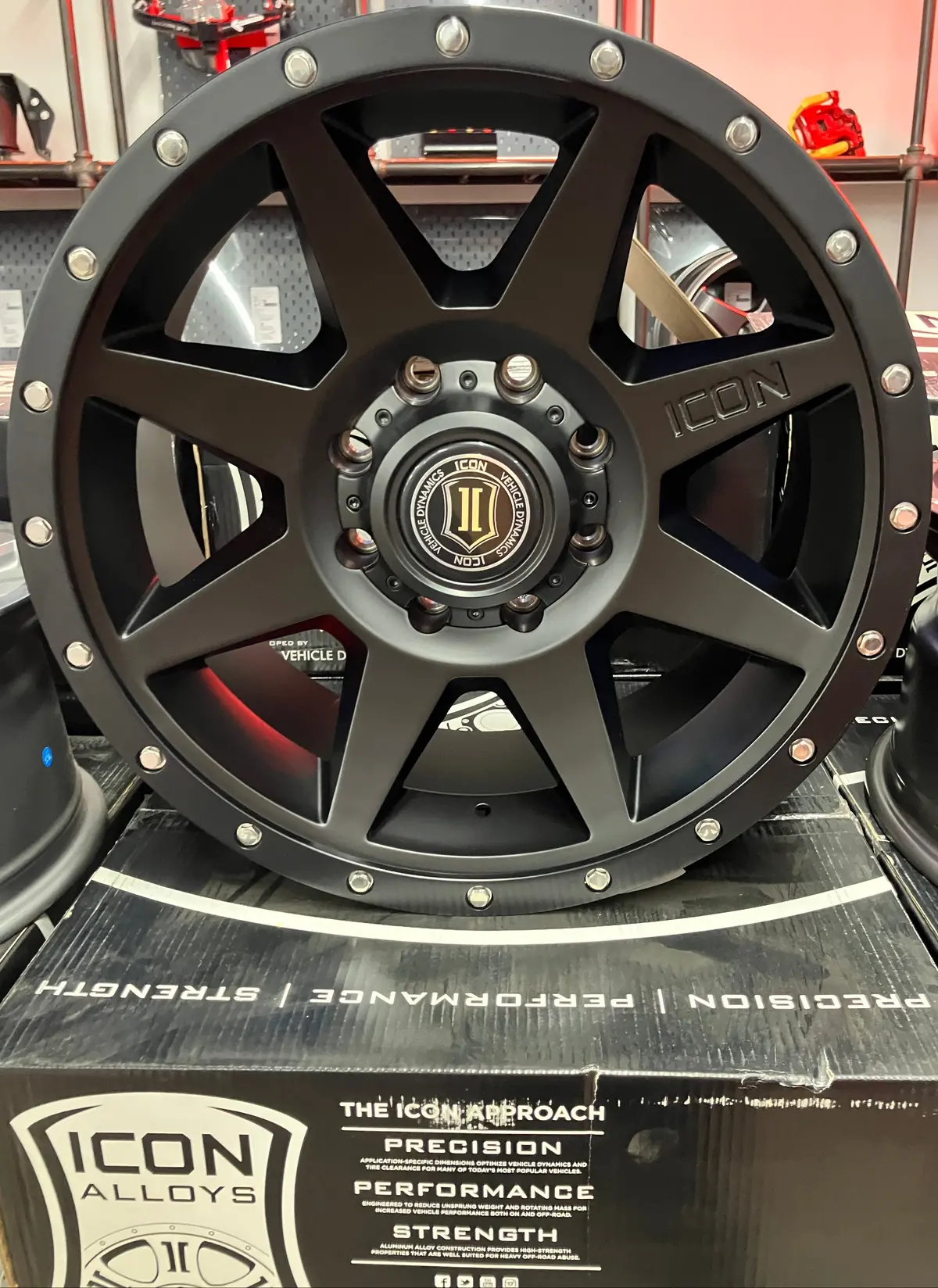 Four New Icon Rebound 20 Wheels F250 F350srw 1820908152Sb Black 8X170 +6 20X9 1