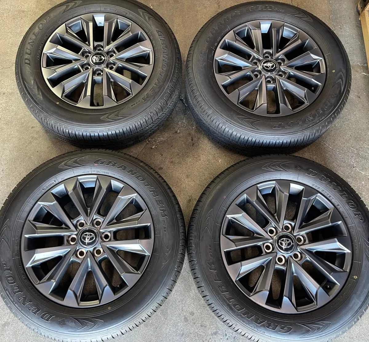 Sold 2025 2026 Toyota Land Cruiser Factory 20 Wheels Tires Oem Rims 265/60/20 Tundra 1