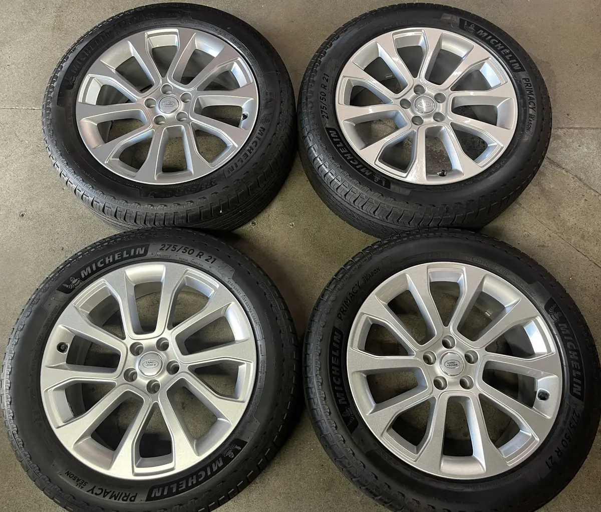2023 Range Rover Sv Factory 21 Wheels Tires Rims Oem N9x2cb N9x2db N9xmeb Michelin 275/50/21 1