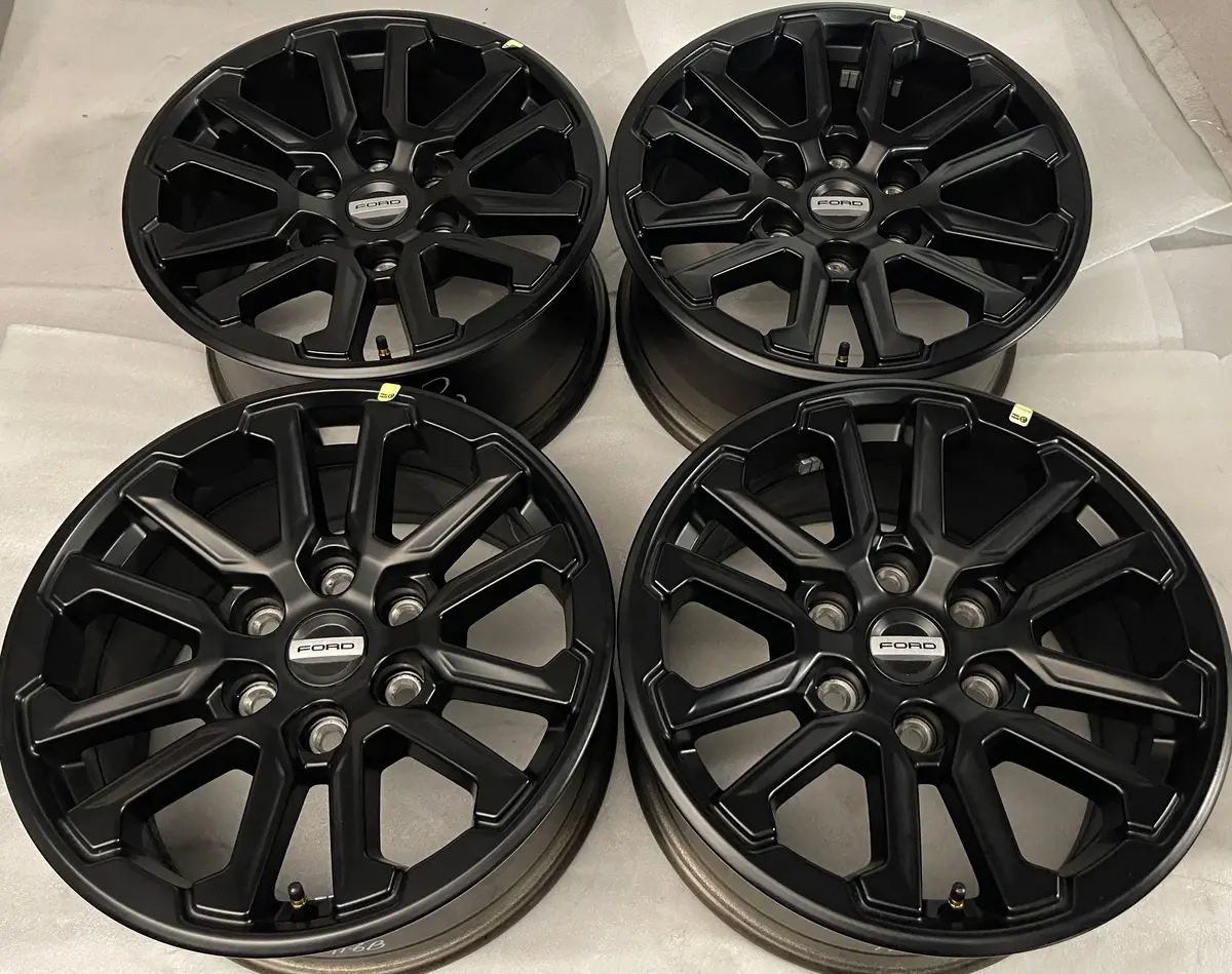 Four 2026 Ford F150 Raptor Factory 17 Wheels Oem Rims Rl3v1007ab Black Fx4 1