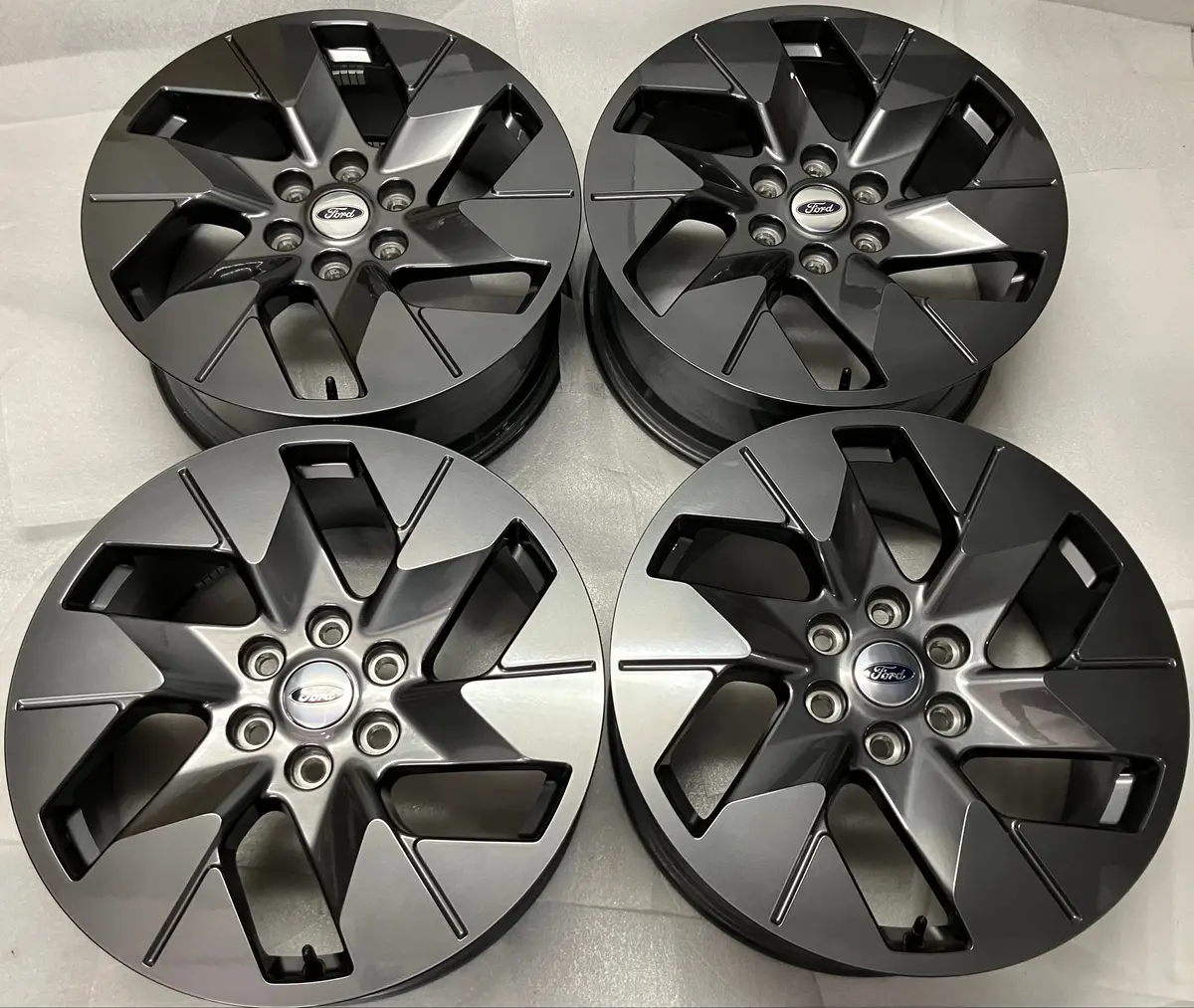 Four 2025 Ford F150 Lightning Ev Factory 20 Wheels Rims Oem Nl381007ba 10471 1