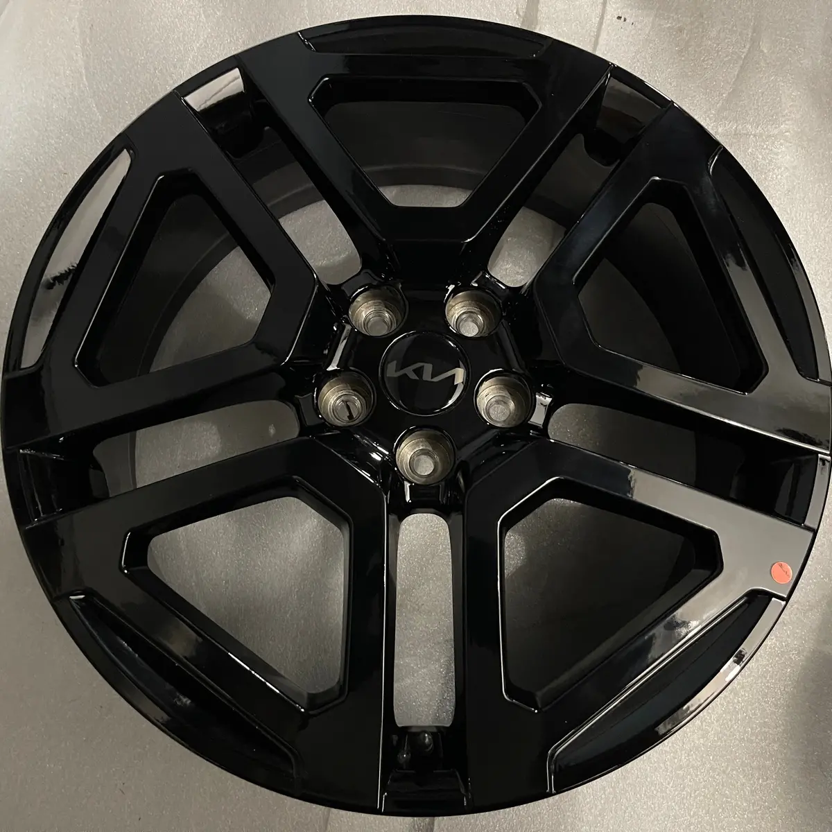 One Single 2024 2025 2026 Kia Telluride Factory 20 Wheel Oem 52910-S9840 Rim Black 1